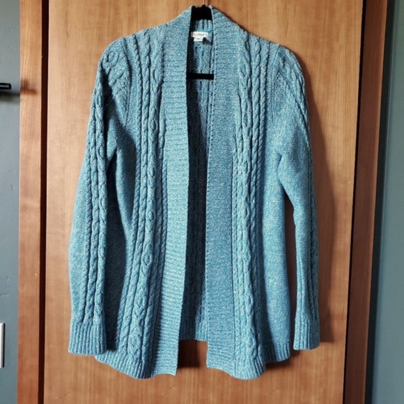 L.L. Bean All Cotton Cardigan - Picture 1 of 4